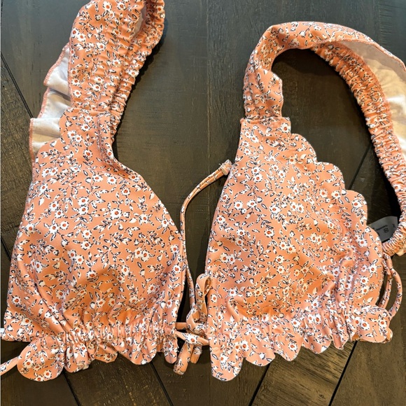 NWOT - SHEIN peach floral bikini - Picture 3 of 14